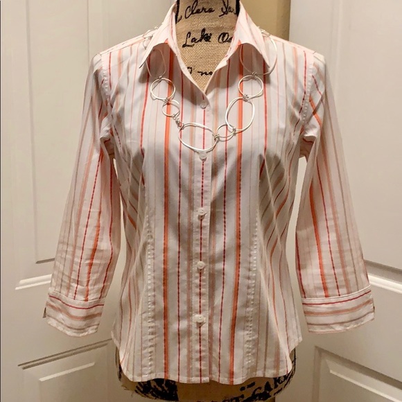 Style and Co Fitted Blouse - Picture 2 of 6